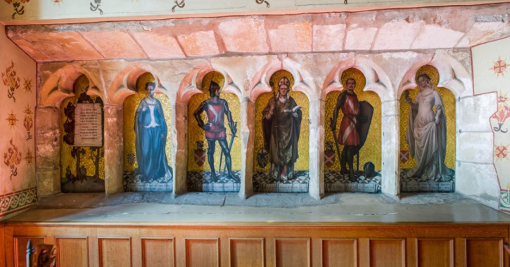 The Chapel inside Raby Castle